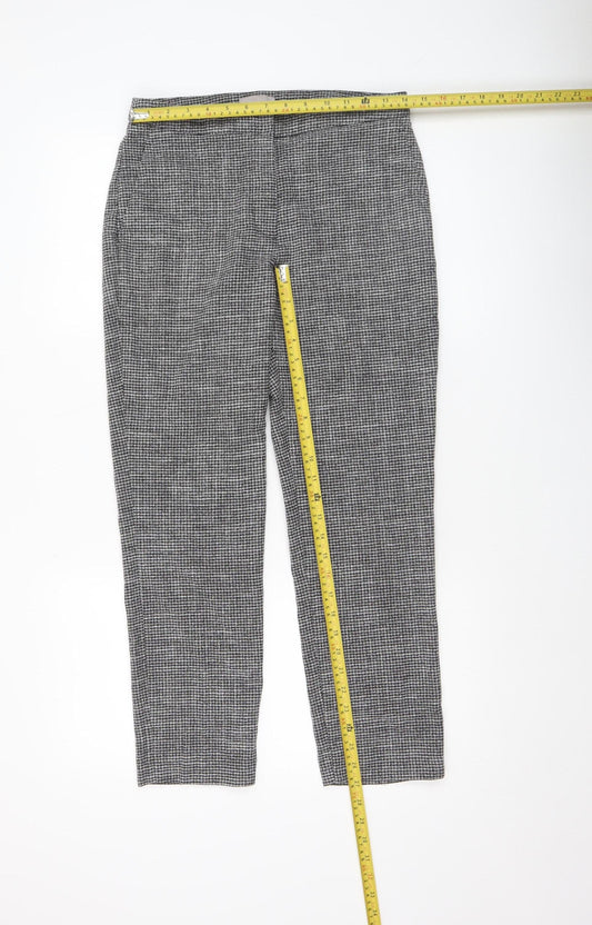 Womens UK Size 8 H&M Slim Fit Business Casual Workwear Grey Trousers
