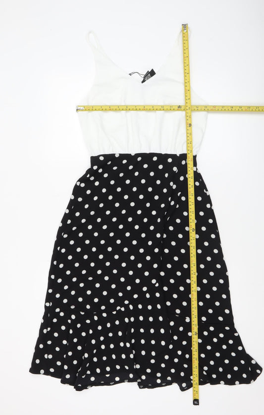 Womens UK Size 8 AX Paris Fit & Flare Dress
