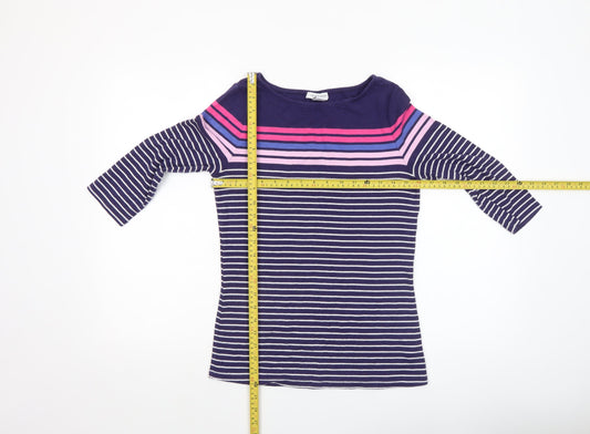 Womens UK Size M Tabitha Webb Multicoloured Basic T-Shirt