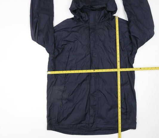 Mens UK Size M Peter Storm Blue Rain Coat