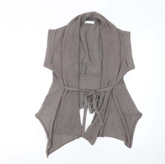 Womens UK Size 6 Promod Grey Cardigan Jumper
