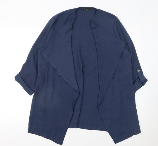 Womens UK Size 12 Dunnes Stores Blue Cardigan Jumper