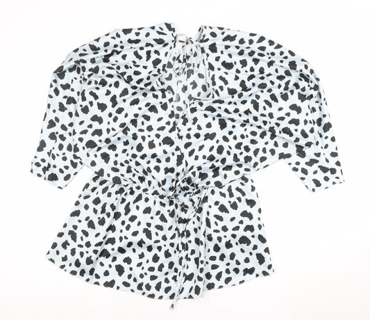 Womens UK Size 18 ASOS White Tunic Blouse