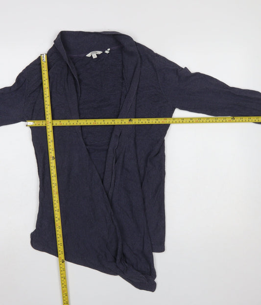 Womens UK Size 12 FatFace Blue Cardigan Jumper