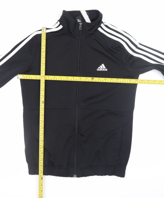 Boys UK Size 14 Years adidas Black Track Jacket