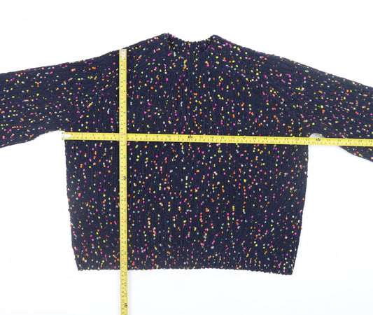 Womens UK Size M Marks and Spencer Blue Pullover Jumper