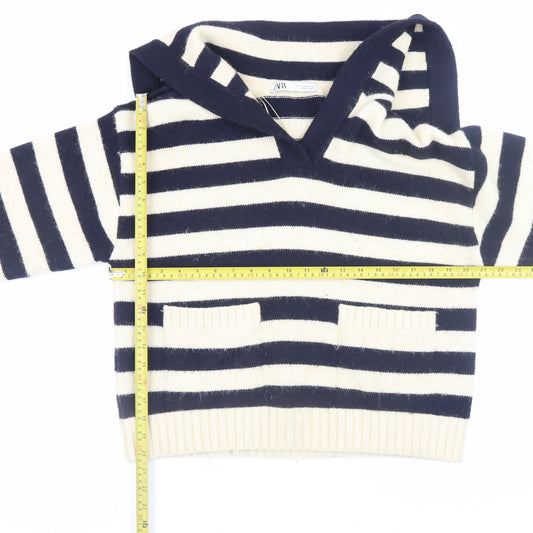 Womens UK Size S Zara Multicoloured Pullover Jumper