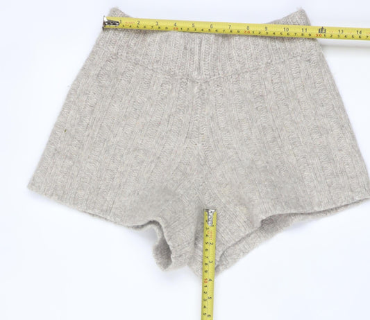 Womens UK Size XS Zara Regular Fit Hot Pants Shorts
