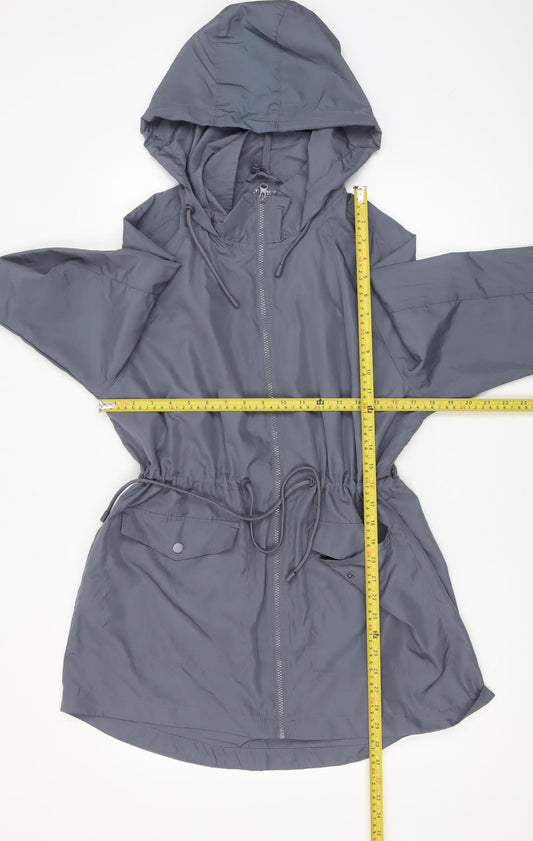 Womens UK Size 12 Primark Grey Anorak Coat