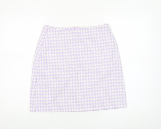 Womens UK Size S Noisy may Straight & Pencil Tweed Skirt