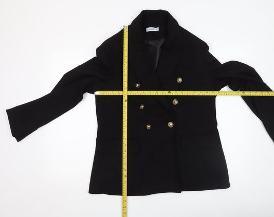 Womens UK Size 16 Gallery Regular Black Blazer