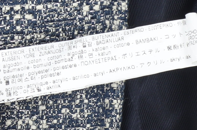 Womens UK Size XS Zara Basic Regular Grey Blazer
