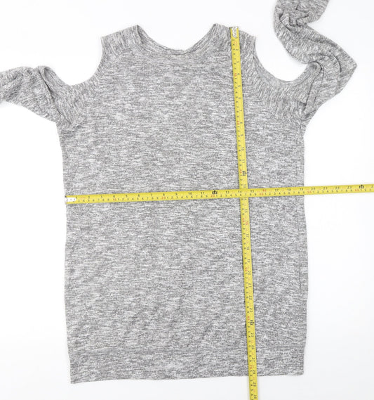 Womens UK Size 14 Matalan Grey Pullover Jumper
