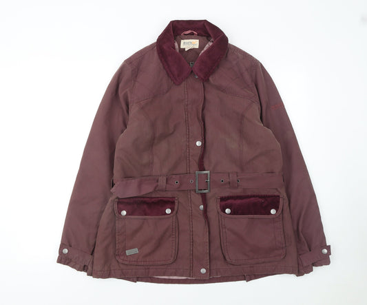 Womens UK Size 16 Regatta Brown Parka Coat