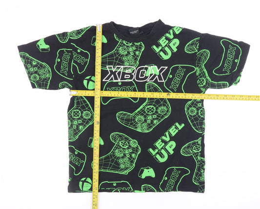 Boys UK Size 146 Xbox Black Basic T-Shirt