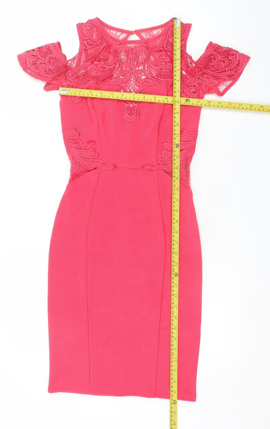 Womens UK Size 8 Lipsy Bodycon Dress