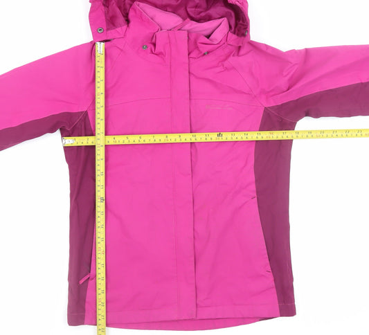 Teens UK Size 11-12 YRS Mountain Warehouse Pink Rain Coat