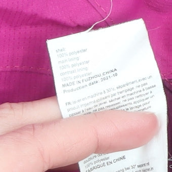 Teens UK Size 11-12 YRS Mountain Warehouse Pink Rain Coat