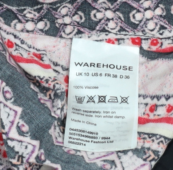 Womens UK Size 10 Warehouse Shift Dress