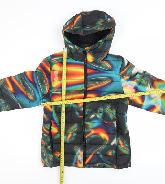 Boys UK Size 12 Years NEXT Multicoloured Puffer Jacket