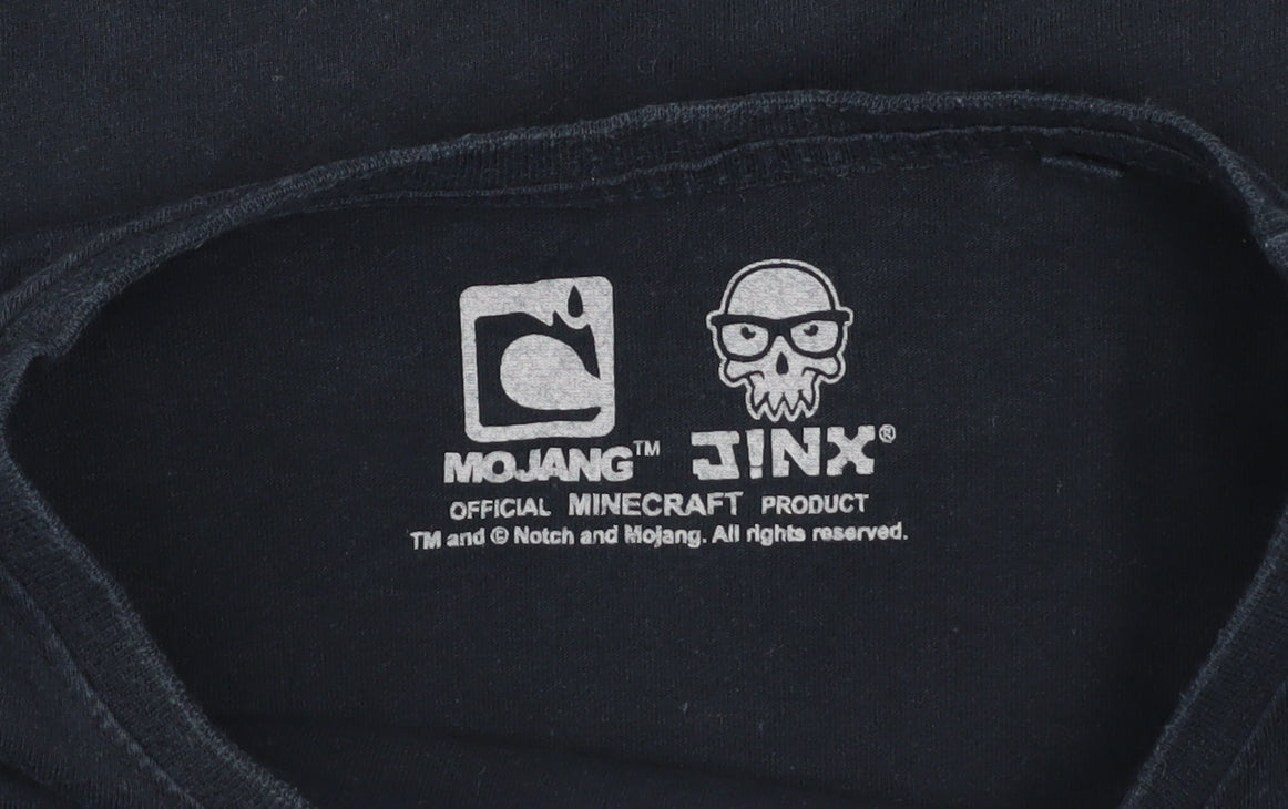 Boys UK Size 12 Years NEXT Black Basic Pullover T-Shirt