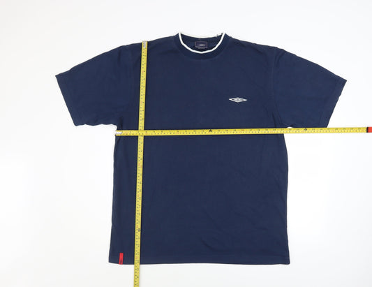 Mens UK Size XL Umbro Blue T-Shirt