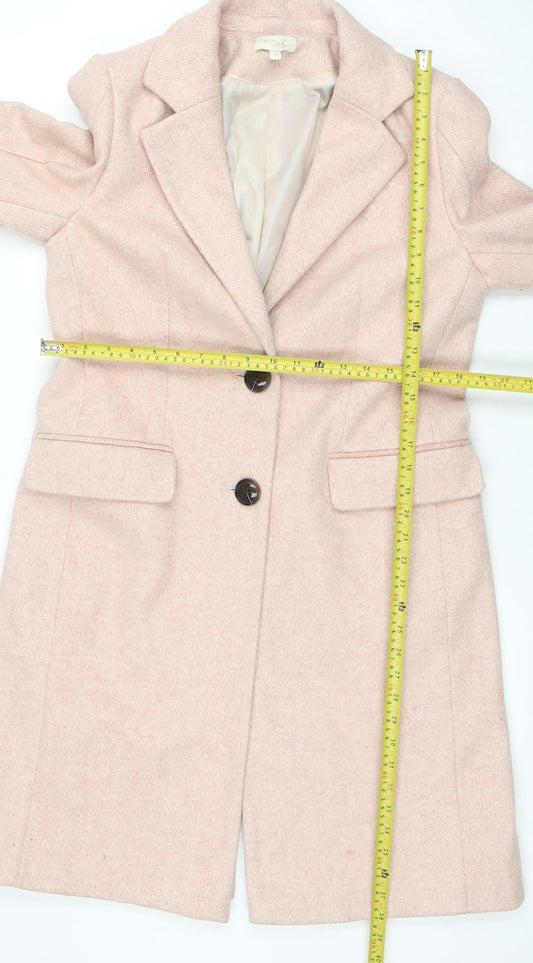Womens UK Size 14 NEXT Beige Overcoat
