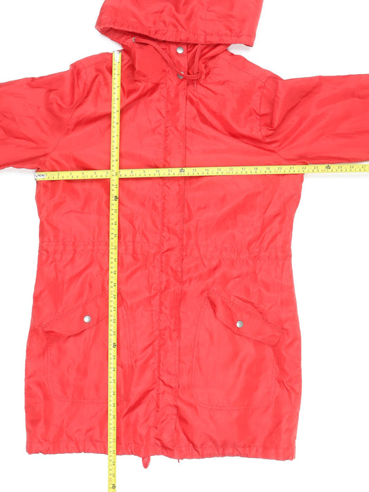 Womens UK Size 14 label Be Red Anorak Coat