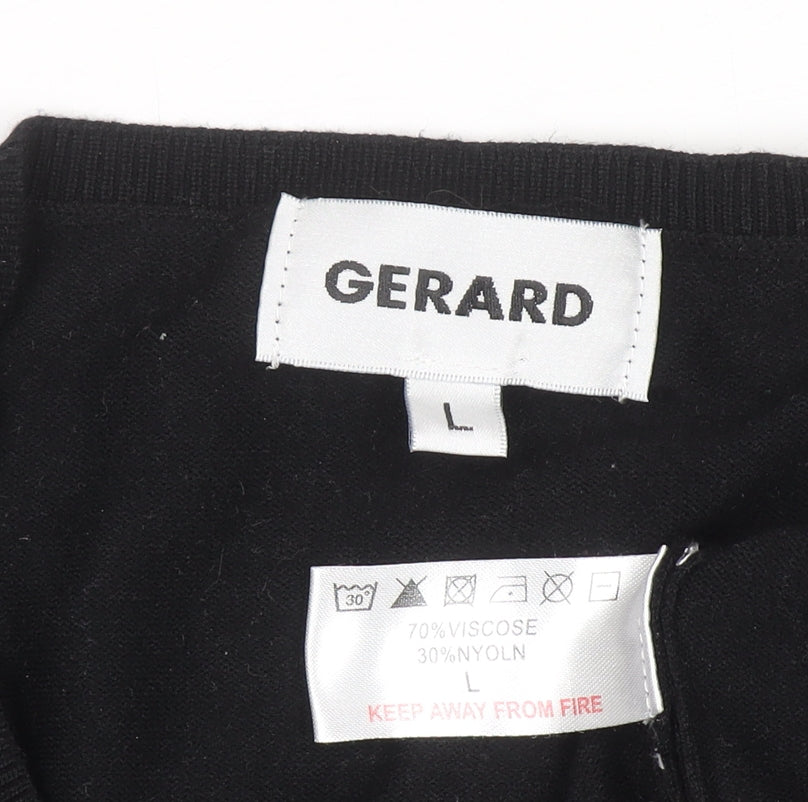 Womens UK Size L Gerard Black Pullover Jumper
