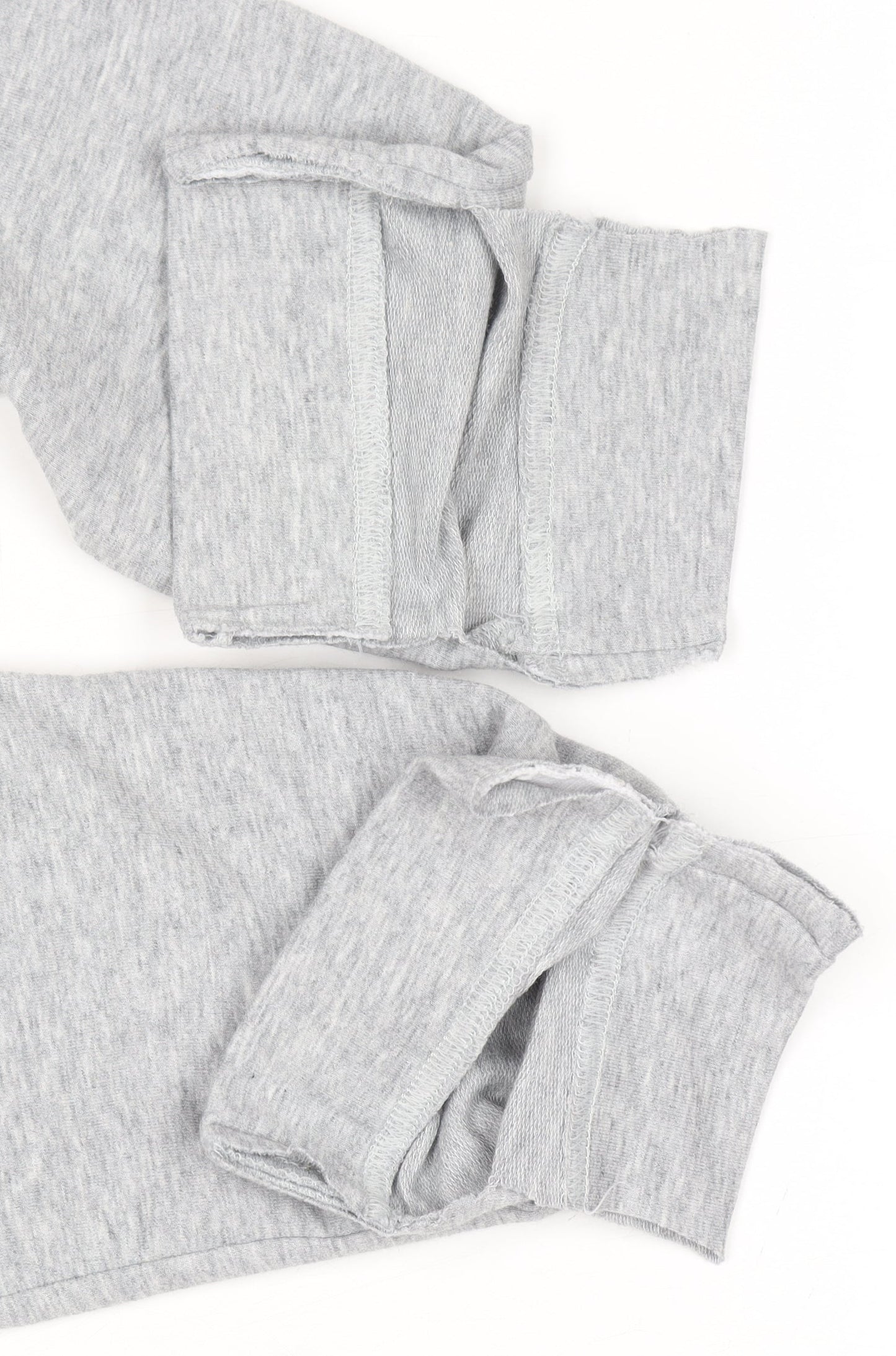 Brand and care label for Gymshark men’s grey xs slim fit joggers tracksuit bottoms