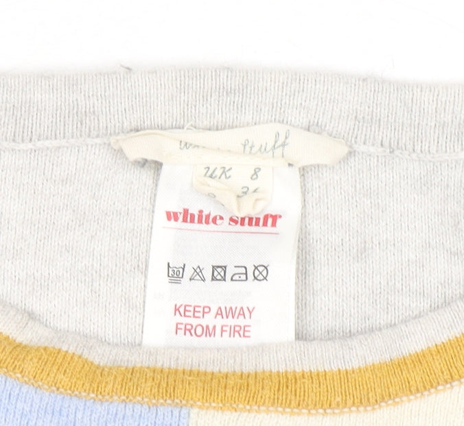 Womens UK Size 8 White Stuff Multicoloured Pullover Jumper