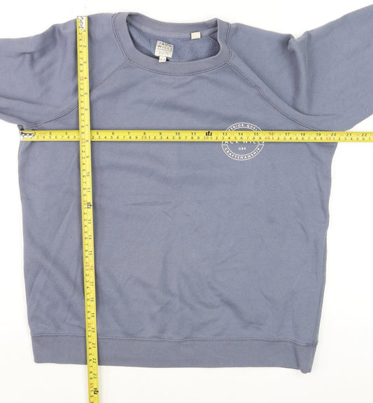 Womens UK Size 14 Jack Wills Blue Pullover Sweatshirt