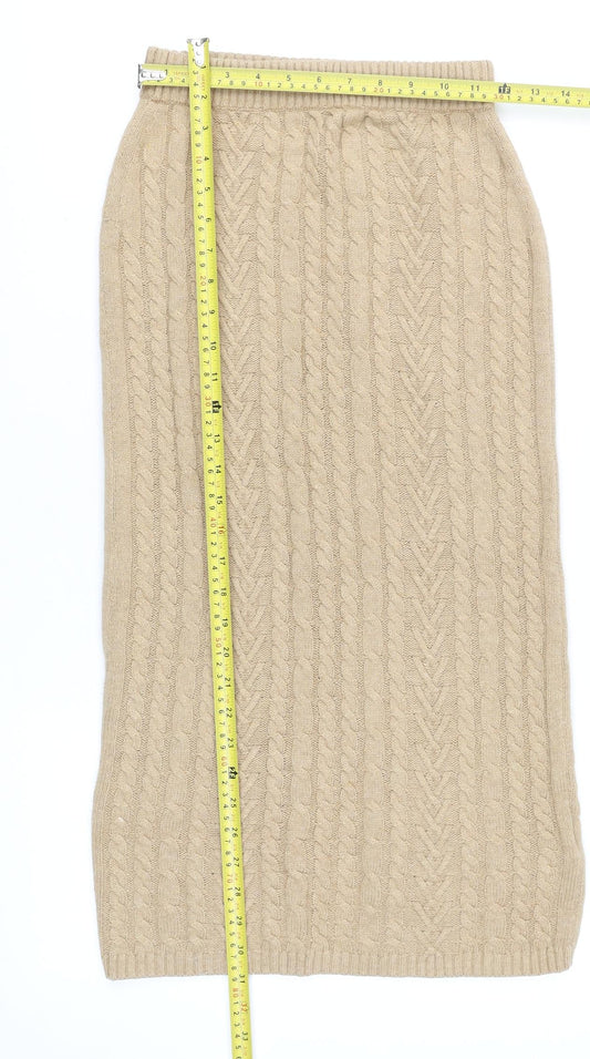 Womens UK Size S Marks and Spencer Straight & Pencil Knit Skirt
