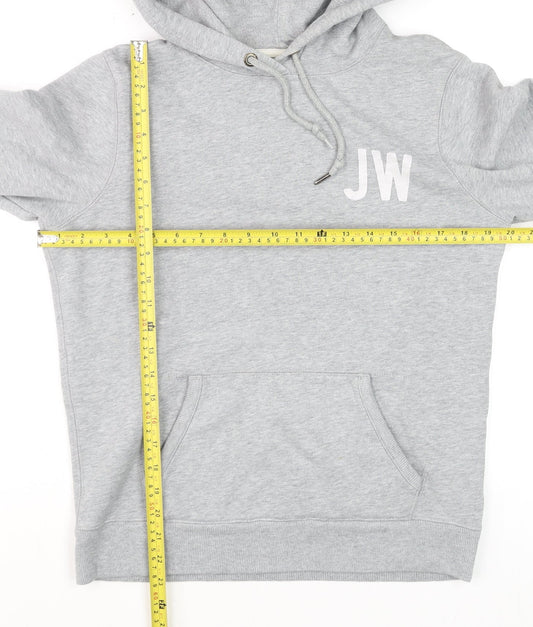 Mens UK Size M Jack Wills Grey Pullover Hoodie