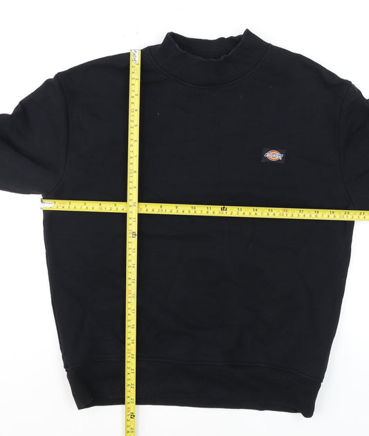 Mens UK Size S Dickies Black Pullover Sweatshirt