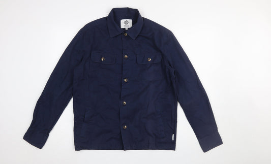 Mens UK Size S Nordam Blue Basic Jacket