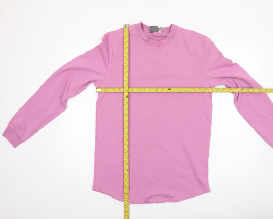 Womens UK Size L ASOS Pink Basic T-Shirt