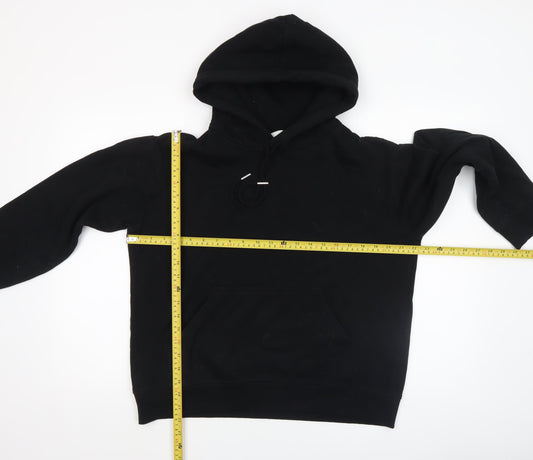 Womens UK Size S H&M Black Pullover Hoodie