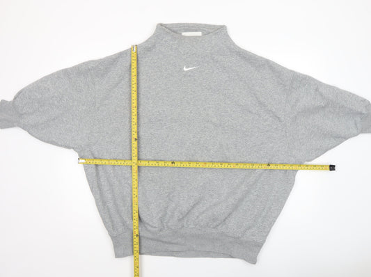 Womens UK Size S Nike Grey Pullover Sweatshirt