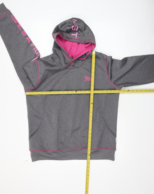 Womens UK Size 16 Everlast Grey Pullover Hoodie