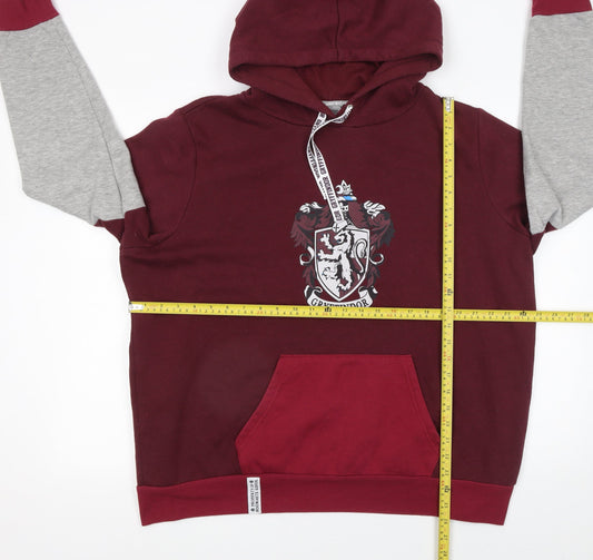 Womens UK Size XL Harry Potter Multicoloured Pullover Hoodie
