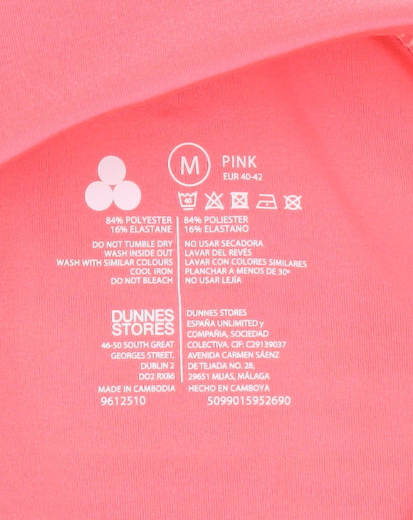 Womens UK Size M (UK 12) Dunnes Stores Pink Pullover Sweatshirt