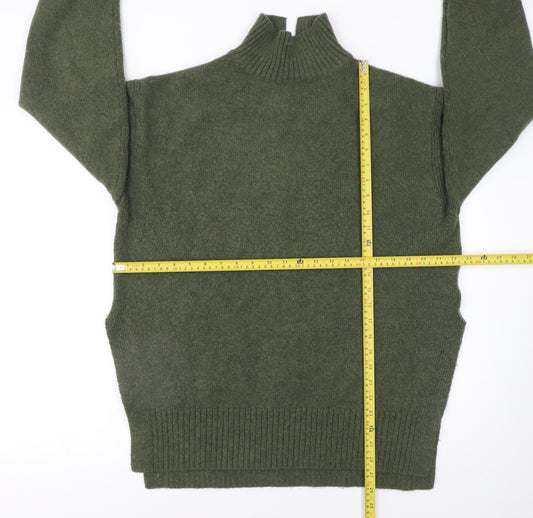 Womens UK Size 12 H&M Green Pullover Jumper