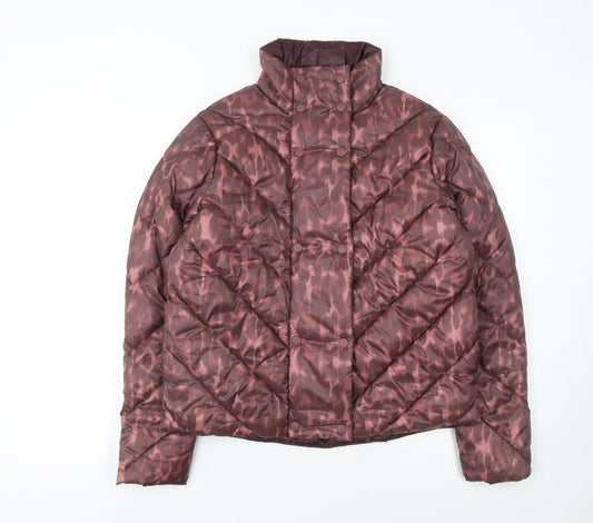Womens UK Size 10 Principles Brown Puffer Jacket