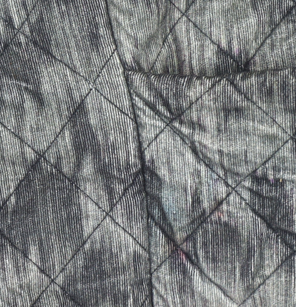 Womens UK Size XS Conditions Apply Grey Quilted Coat