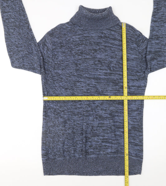 Womens UK Size M Rorie Whelan Blue Pullover Jumper