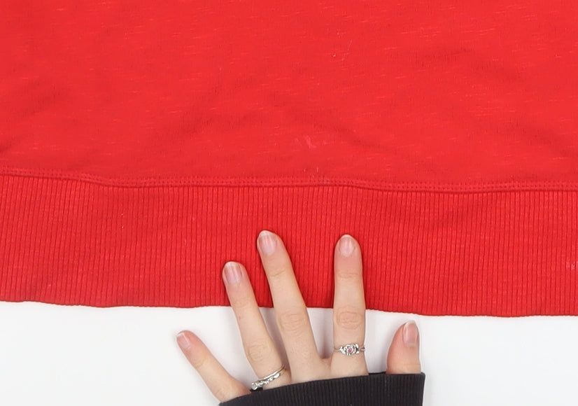 Mens UK Size M O'Neill Red Pullover Sweatshirt