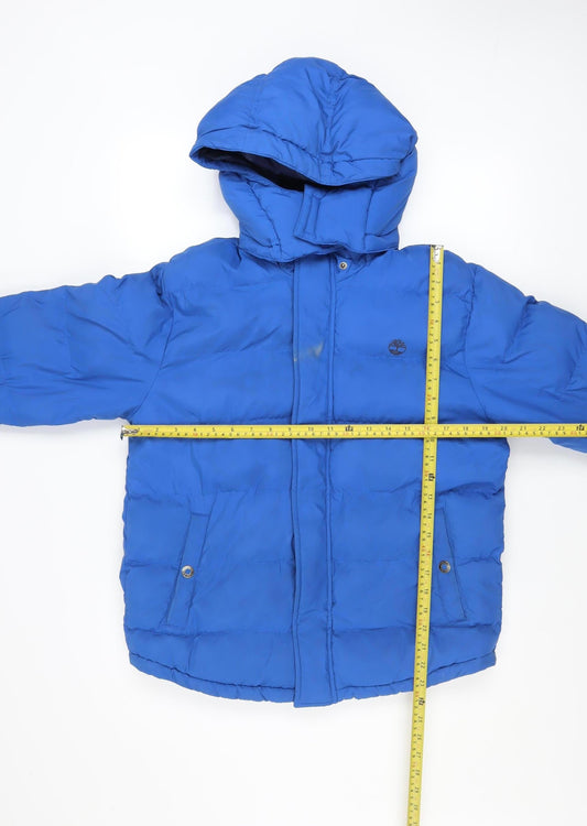 Boys UK Size 14 Years Timberland Blue Puffer Jacket