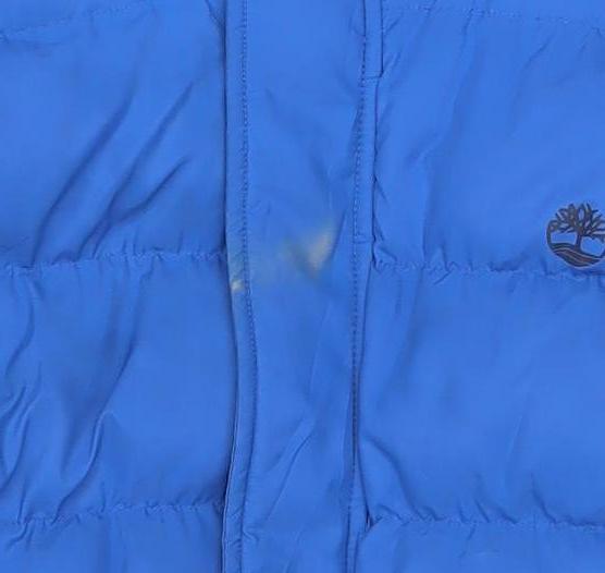 Boys UK Size 14 Years Timberland Blue Puffer Jacket