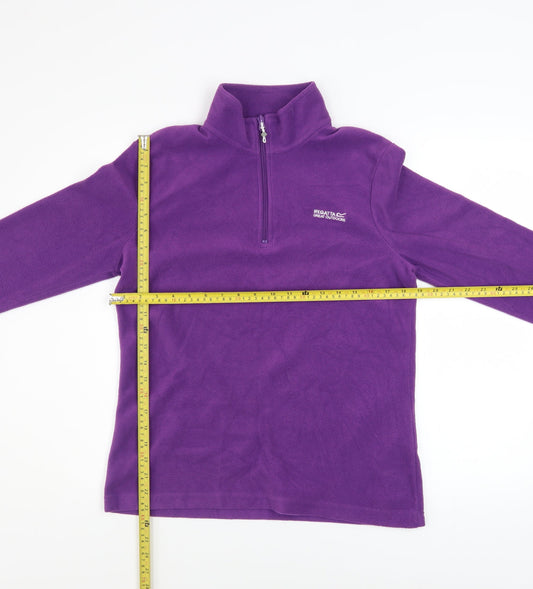 Womens UK Size 10 Regatta Purple Pullover Sweatshirt